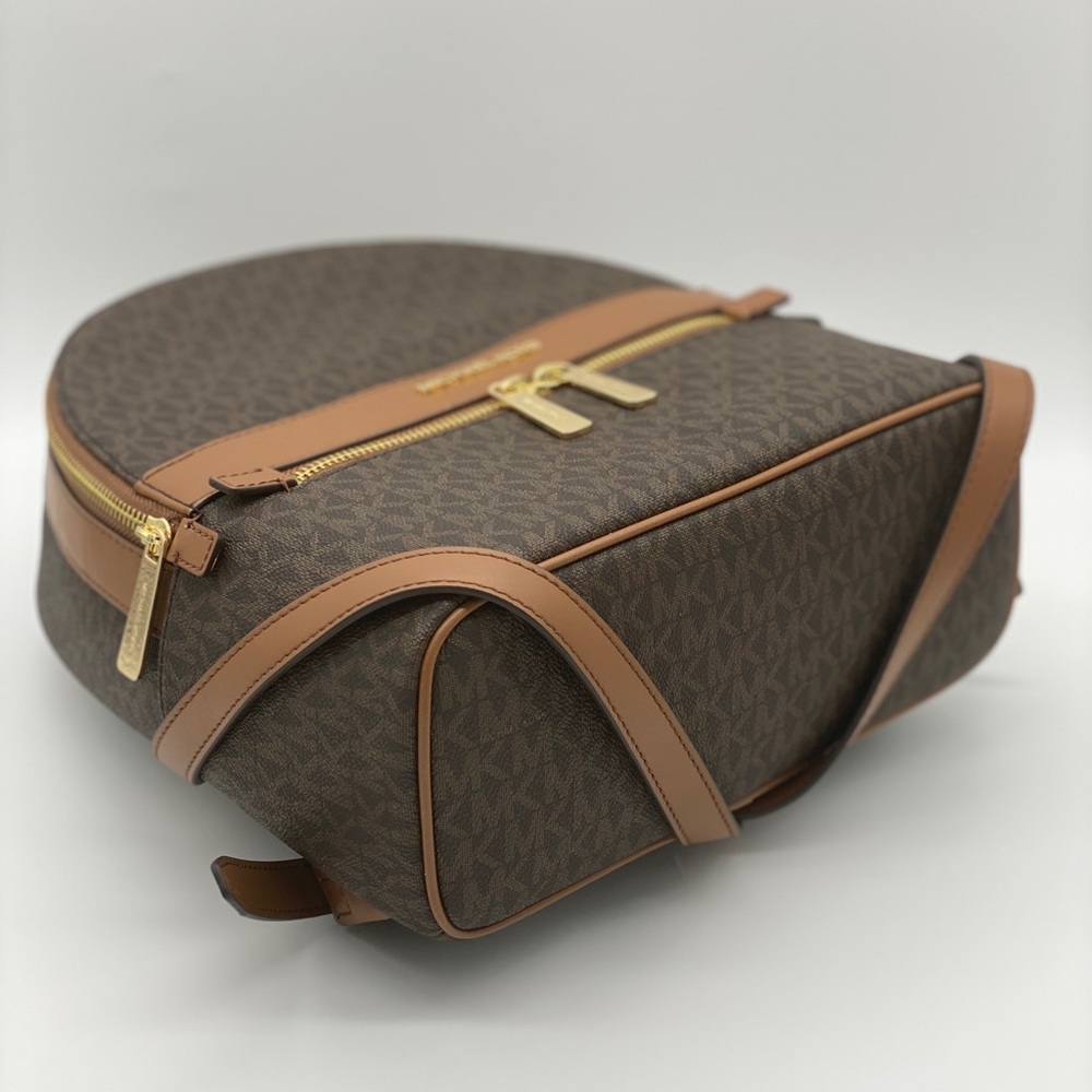 MICHAEL KORS KENLY MEDIUM BACKPACK BROWN - Picture 10 of 15